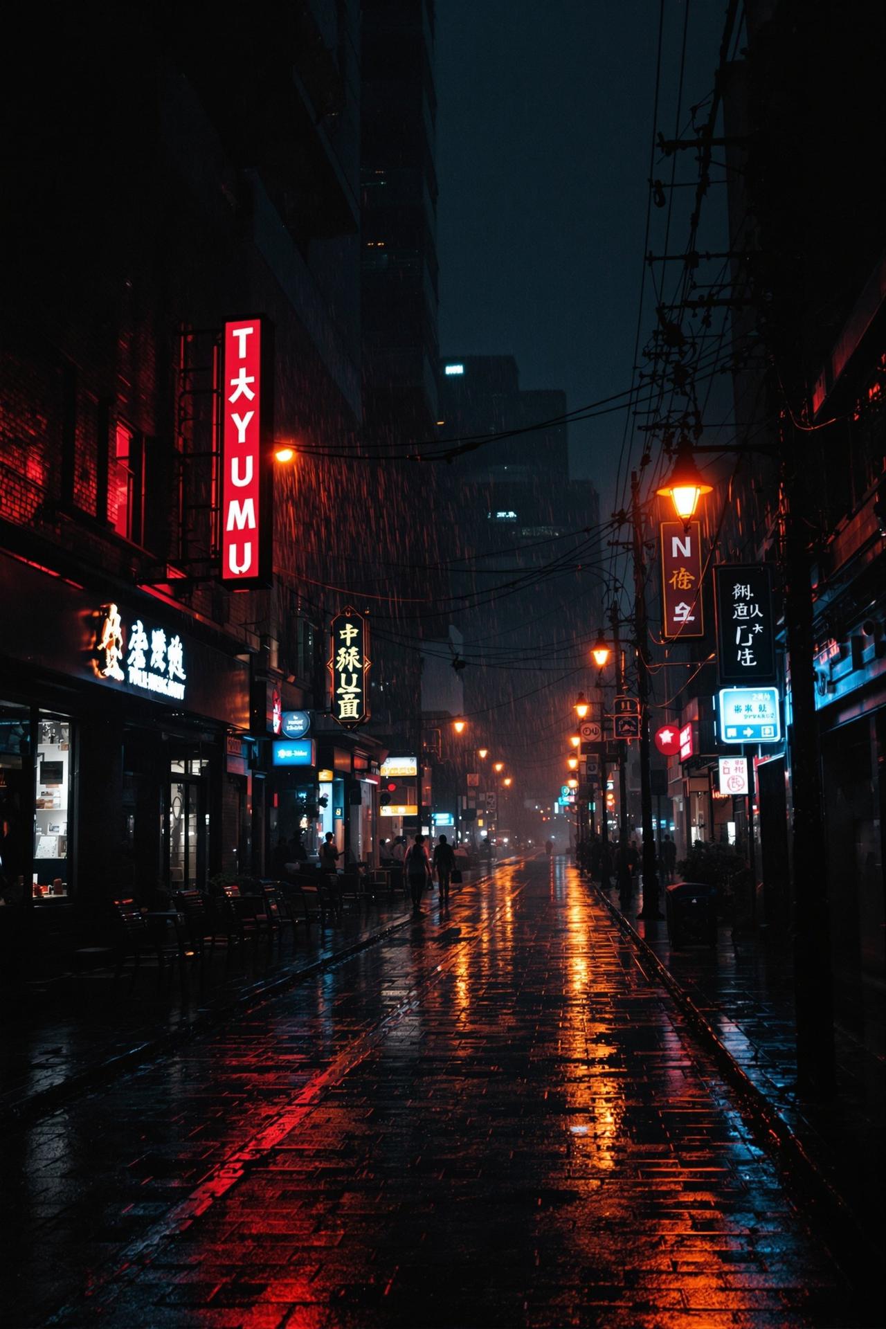 都市夜行者海报 - 霓虹之下的正义追寻