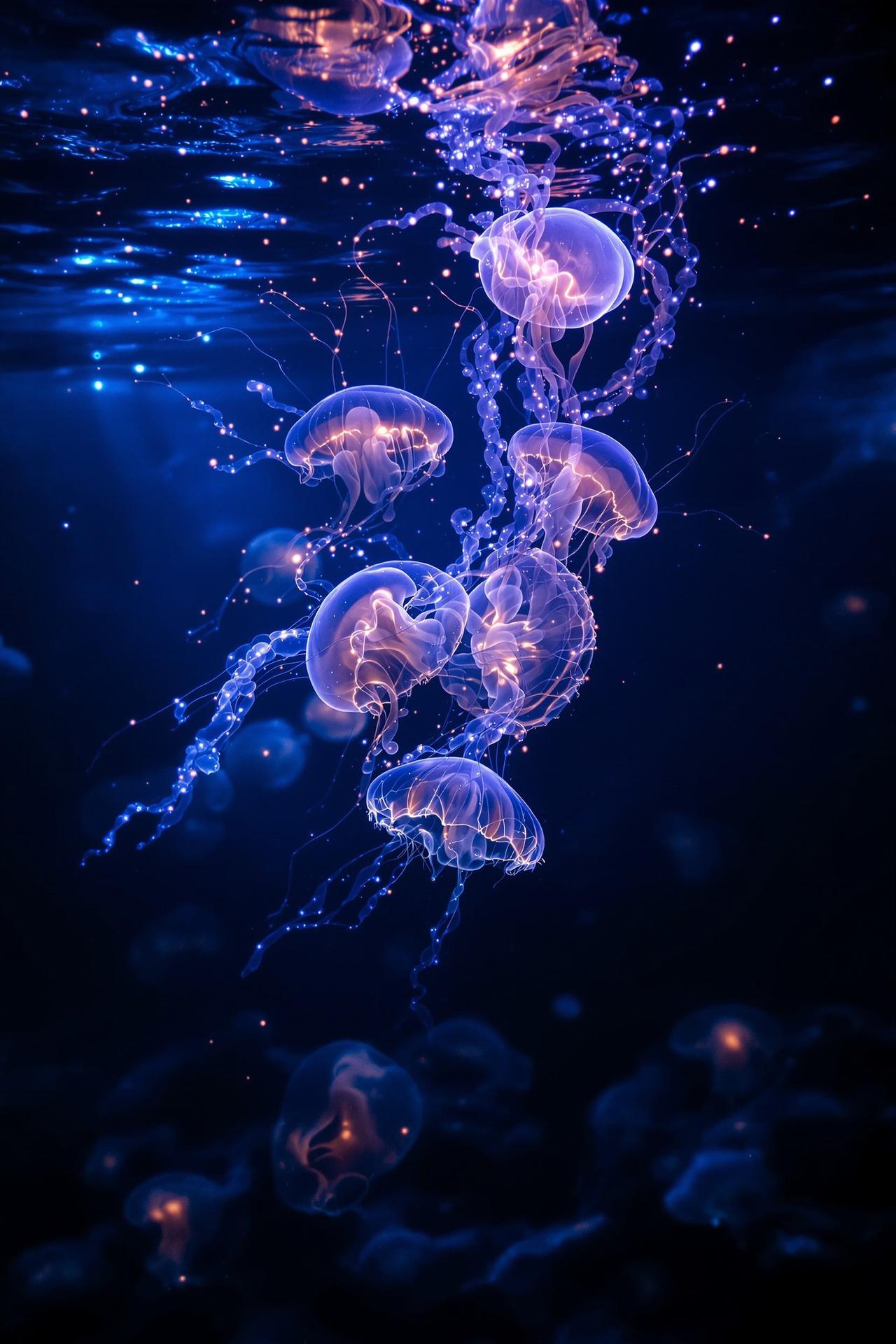 深海探险海报 - 探索未知的海底世界